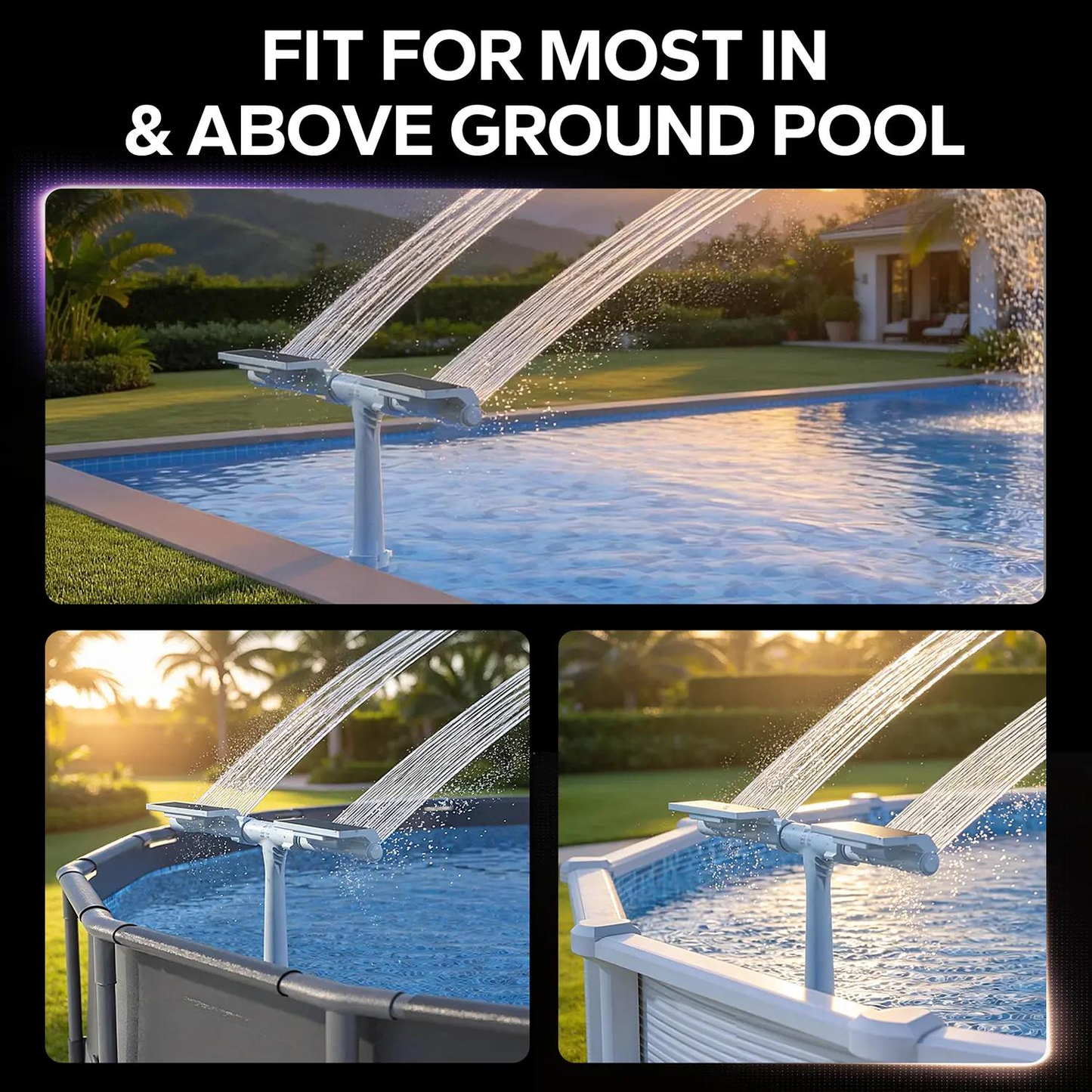Whale Tail Water Canopy