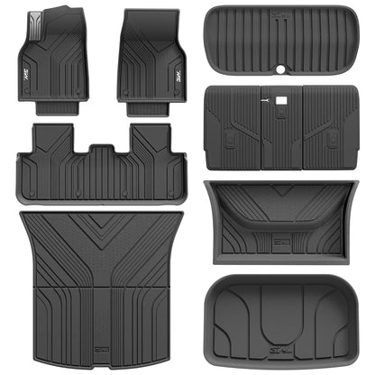 Floor Mats / Trunk Mat for Tesla Model Y Juniper 2025-2026 (Not Fit 2026 Model Y Standard Range) Thorex™ All Weather Protection