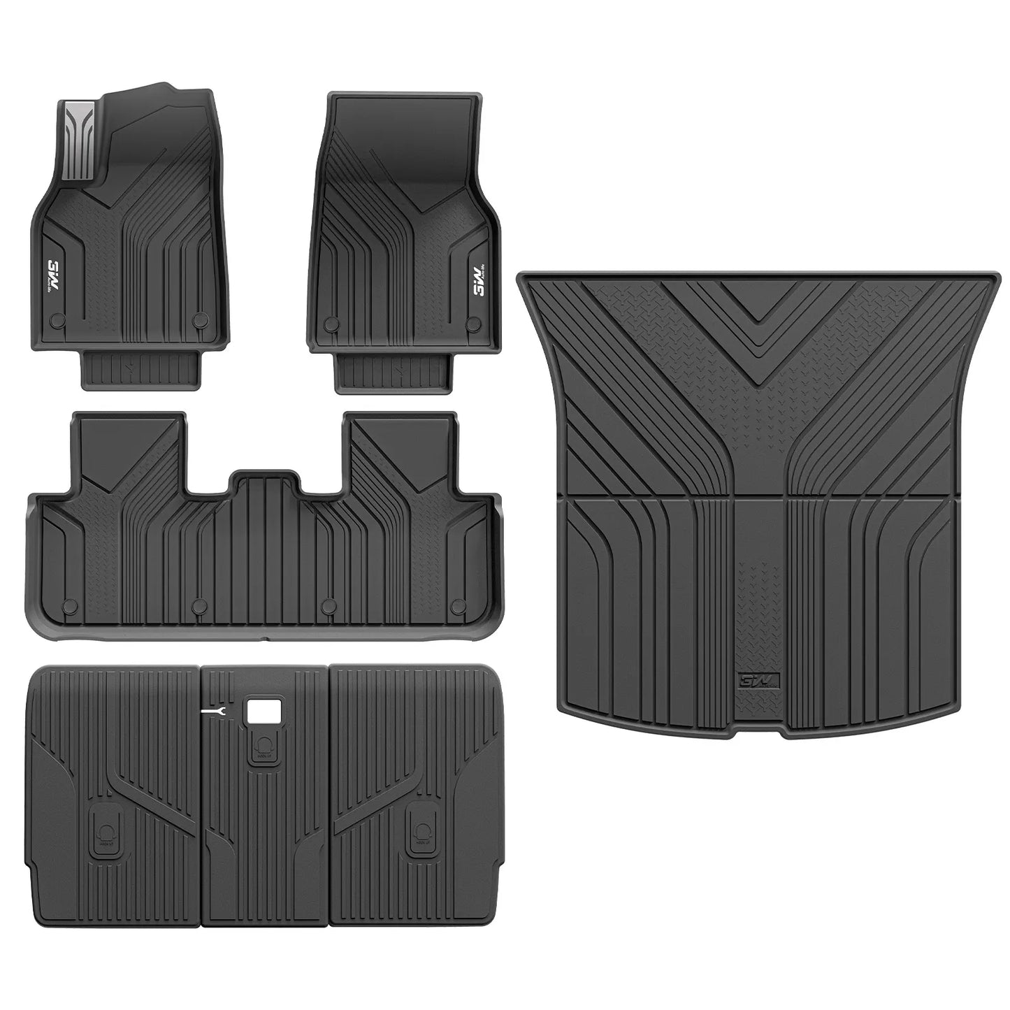 Floor Mats / Trunk Mat for Tesla Model Y Juniper 2025-2026 (Not Fit 2026 Model Y Standard Range) Thorex™ All Weather Protection