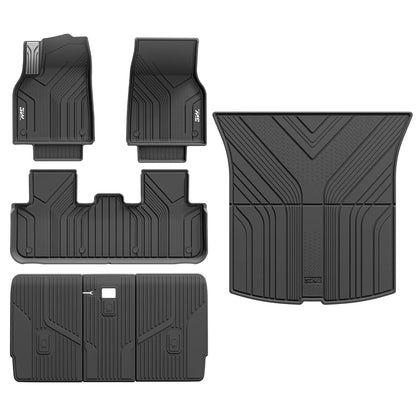 Floor Mats / Trunk Mat for Tesla Model Y Juniper 2025-2026 (Not Fit 2026 Model Y Standard Range) Thorex™ All Weather Protection