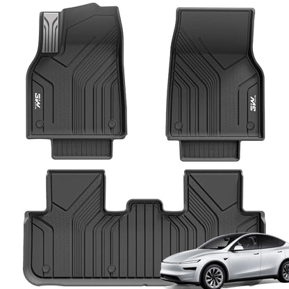 Floor Mats / Trunk Mat for Tesla Model Y Juniper 2025-2026 (Not Fit 2026 Model Y Standard Range) Thorex™ All Weather Protection
