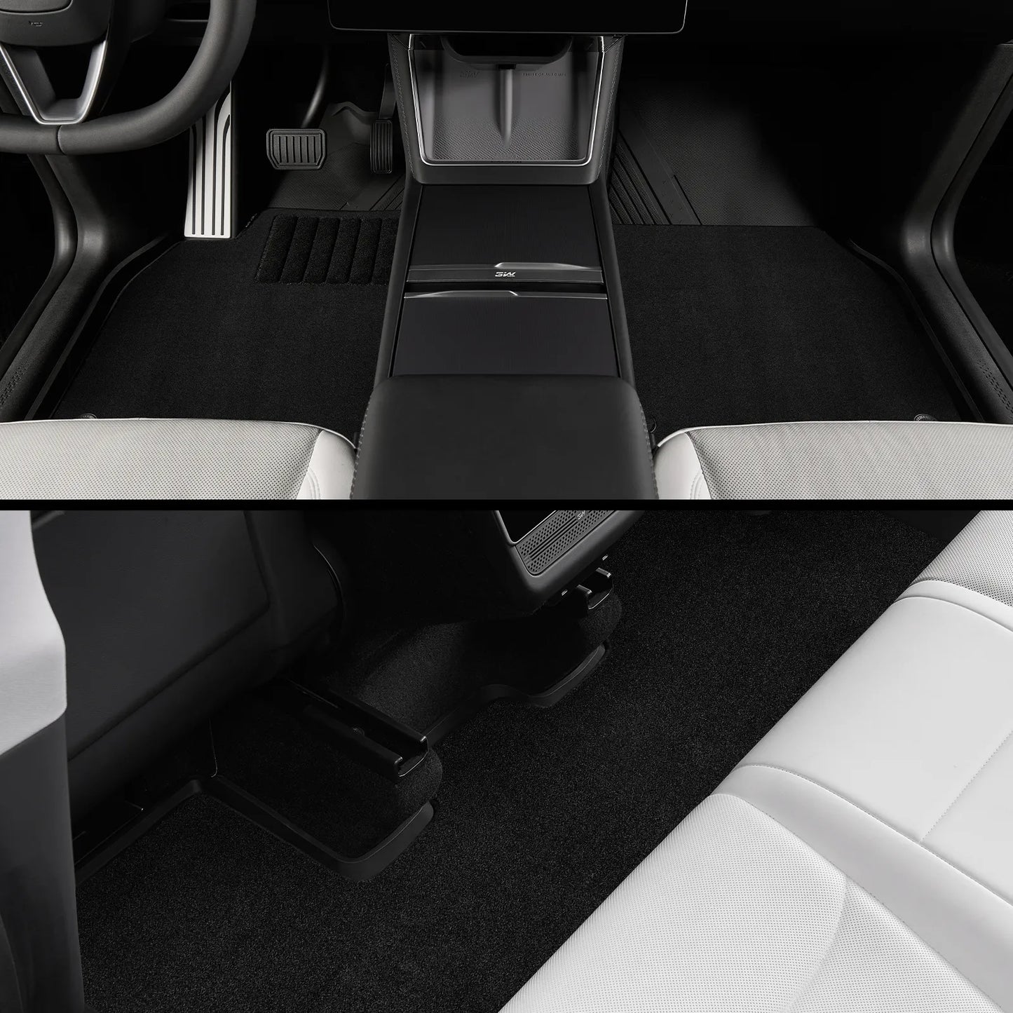 Floor Mats / Trunk Mat for Tesla Model Y Juniper 2025-2026 (Not Fit 2026 Model Y Standard Range) Thorex™ All Weather Protection