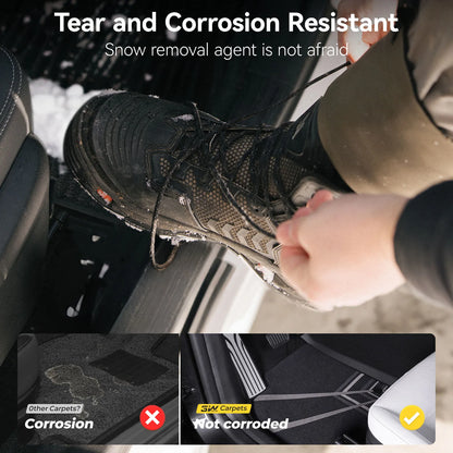 Floor Mats / Trunk Mat for Tesla Model Y Juniper 2025-2026 (Not Fit 2026 Model Y Standard Range) Thorex™ All Weather Protection