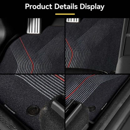 Floor Mats / Trunk Mat for Tesla Model Y Juniper 2025-2026 (Not Fit 2026 Model Y Standard Range) Thorex™ All Weather Protection