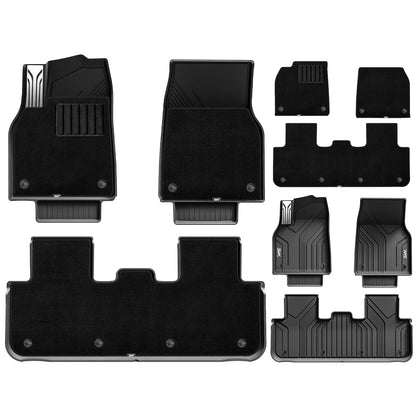 Floor Mats / Trunk Mat for Tesla Model Y Juniper 2025-2026 (Not Fit 2026 Model Y Standard Range) Thorex™ All Weather Protection