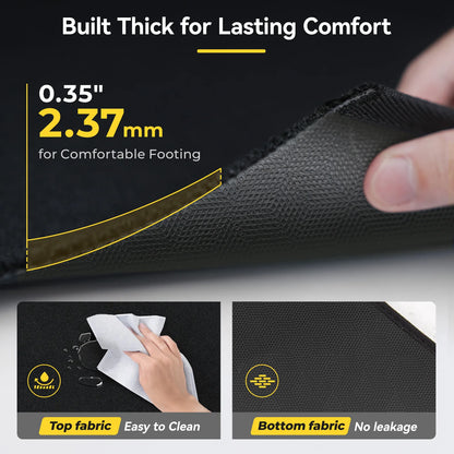 Floor Mats / Trunk Mat for Tesla Model Y Juniper 2025-2026 (Not Fit 2026 Model Y Standard Range) Thorex™ All Weather Protection