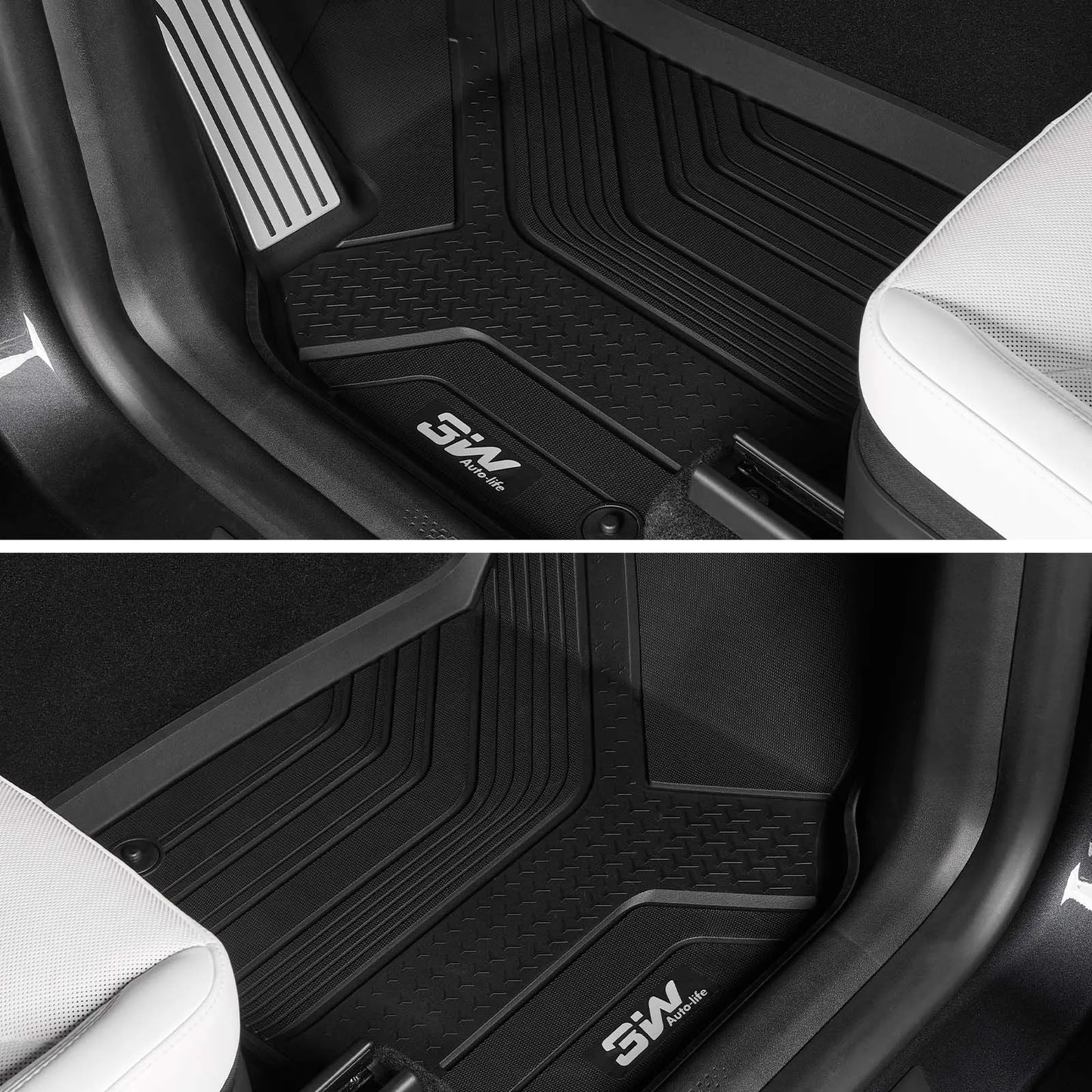 Floor Mats / Trunk Mat for Tesla Model Y Juniper 2025-2026 (Not Fit 2026 Model Y Standard Range) Thorex™ All Weather Protection