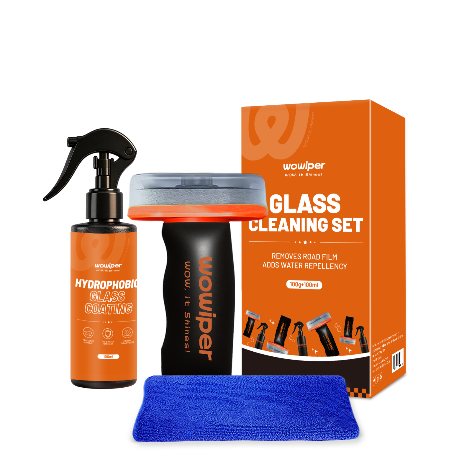 Windshield Oil Film Remover Paste Kit