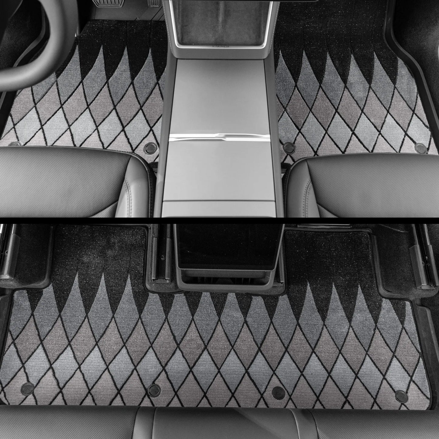Floor Mats / Trunk Mat for Tesla Model Y Juniper 2025-2026 (Not Fit 2026 Model Y Standard Range) Thorex™ All Weather Protection